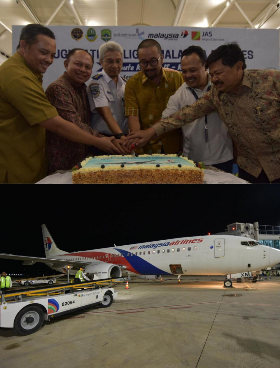 Malaysia Airlines Layani Penerbangan Kuala Lumpur  BIJB Kertajati