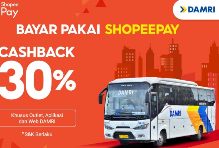 Manjakan Konsumen Kini Beli Tiket Bus Damri Bisa Melalui Shopeepay Manjakan Konsumen Kini Beli Tiket Bus Damri Bisa Melalui Shopeepay