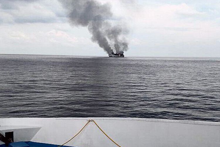 Penyebab KM Dharma Kencana II Terbakar Belum Diketahui