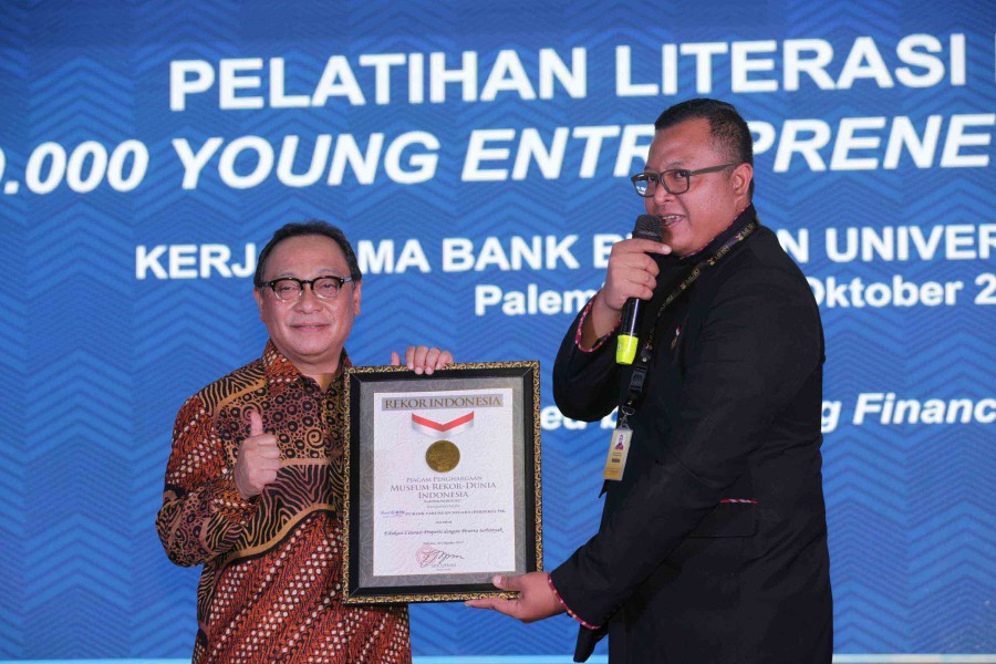 Penghargaan Dari MURI Atas Capaian Bank BTN