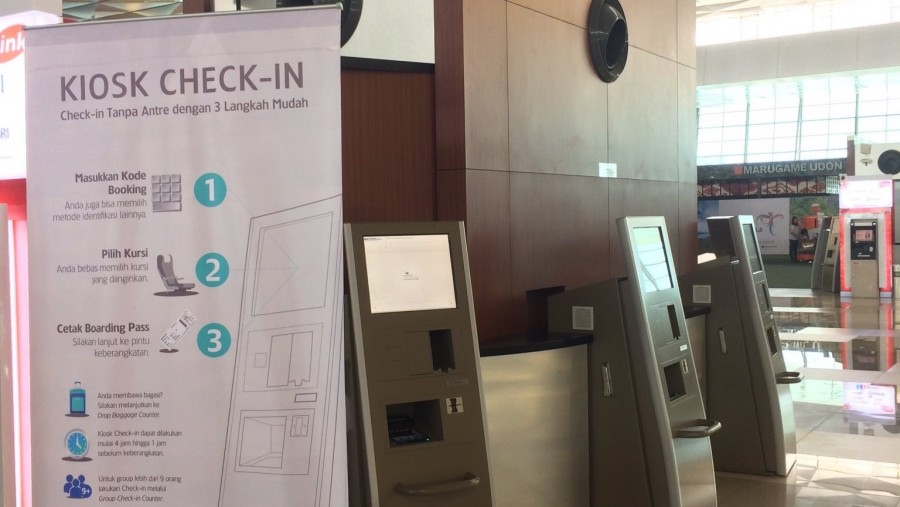 Hari Ini Penumpang Citilink dan Batik Air Gunakan Self Chcek-In di Soetta