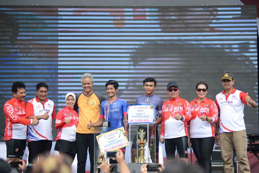 BTN Tour de Borobudur Bagikan Hadiah Rumah