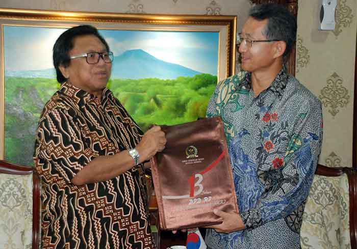 Oesman Sapta Bertemu Cho Taiyoung