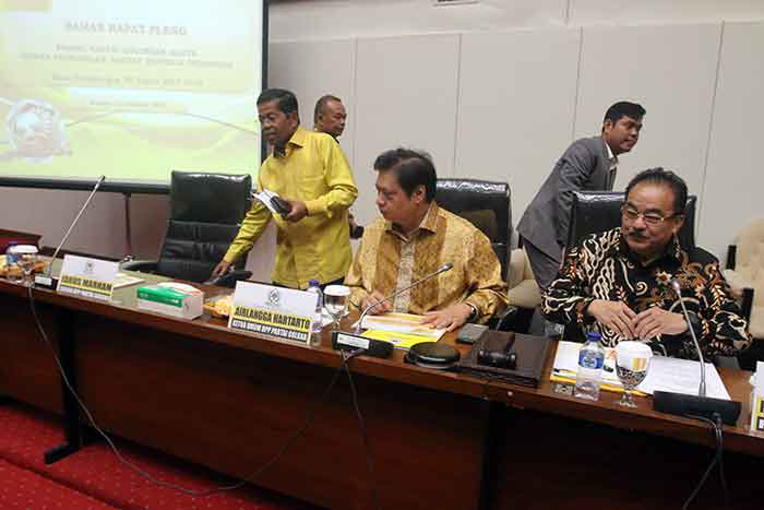 Rapat Fraksi Golkar DPR