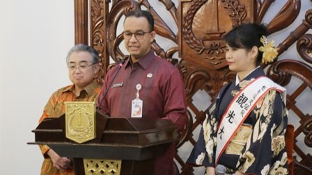 Walikota Yuzawa Temui Gubernur DKI Jakarta