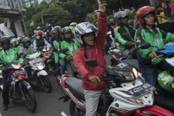 7.000 Personil Polri Diterjunkan Amankan Demo Ojek Daring di DPR/MPR