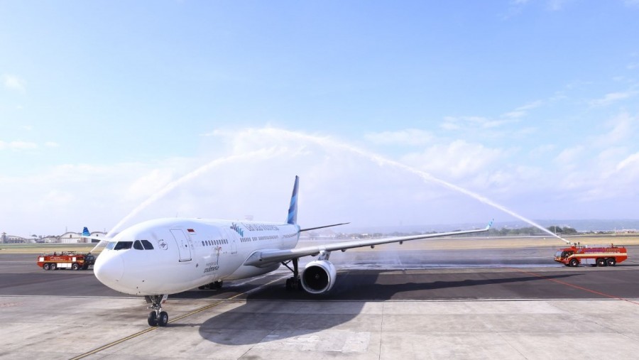 Maskapai Garuda Resmi Melayani Penerbangan Langsung Denpasar - Mumbai