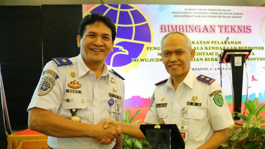 Kemenhub Berikan Bimtek Uji Kendaraan Bermotor