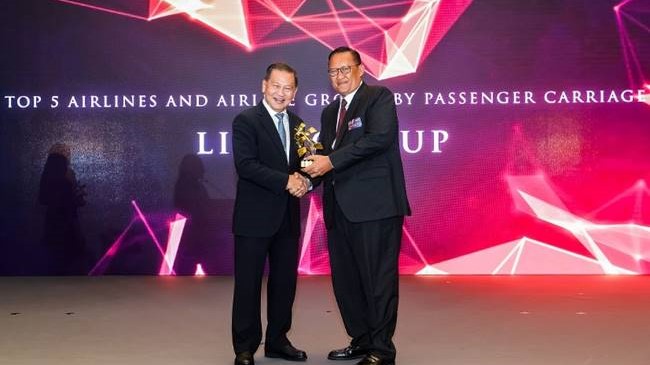 Lion Group Kembali Meraih Anugerah Sebagai Lima Maskapai Teratas dari Changi
