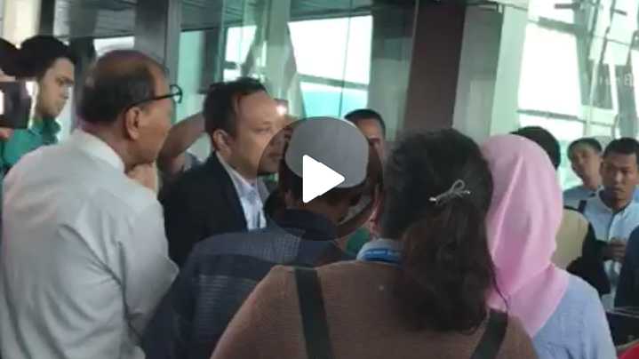 Penumpang Maskapai Garuda Mengamuk