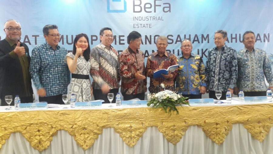Bekasi Fajar Indusrial Estate Bagikan Dividen Rp 96,47 Miliar