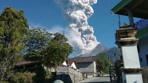 Status Gunung Merapi Kabupaten Klaten Normal danTidak Berbahaya