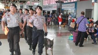 Bandara Soekarno-Hatta Datangkan Bantuan Pengamanan K9 Brimob