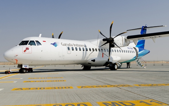 Garuda Tawarkan Produk Ekonomi Layanan Bintang 5 Dengan Pesawat ATR 72