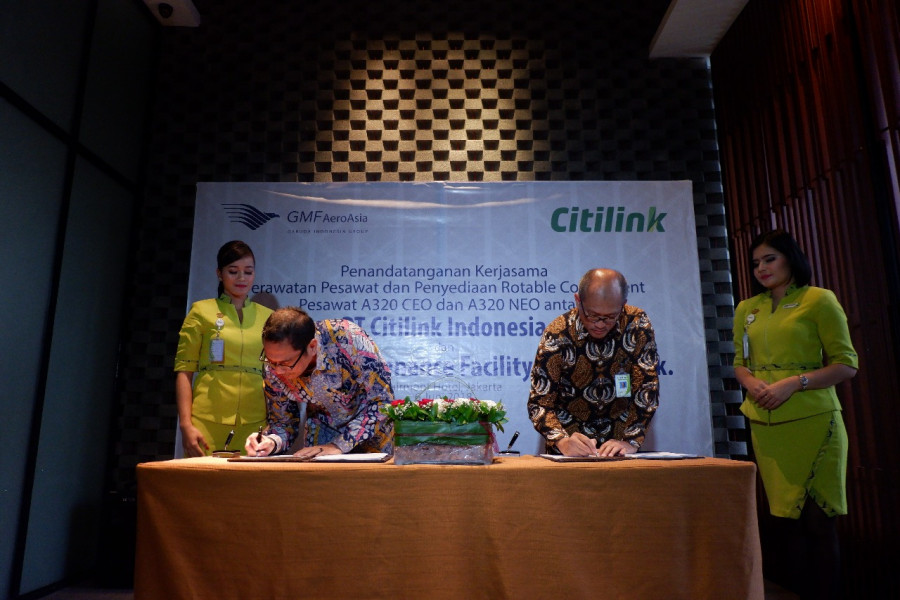 GMF Tangani Perawatan Component Pooling Pesawat A320 Milik Citilink
