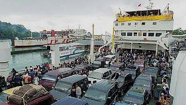 Kendaraan Pribadi Dominasi Arus Mudik Penyeberangan Merak