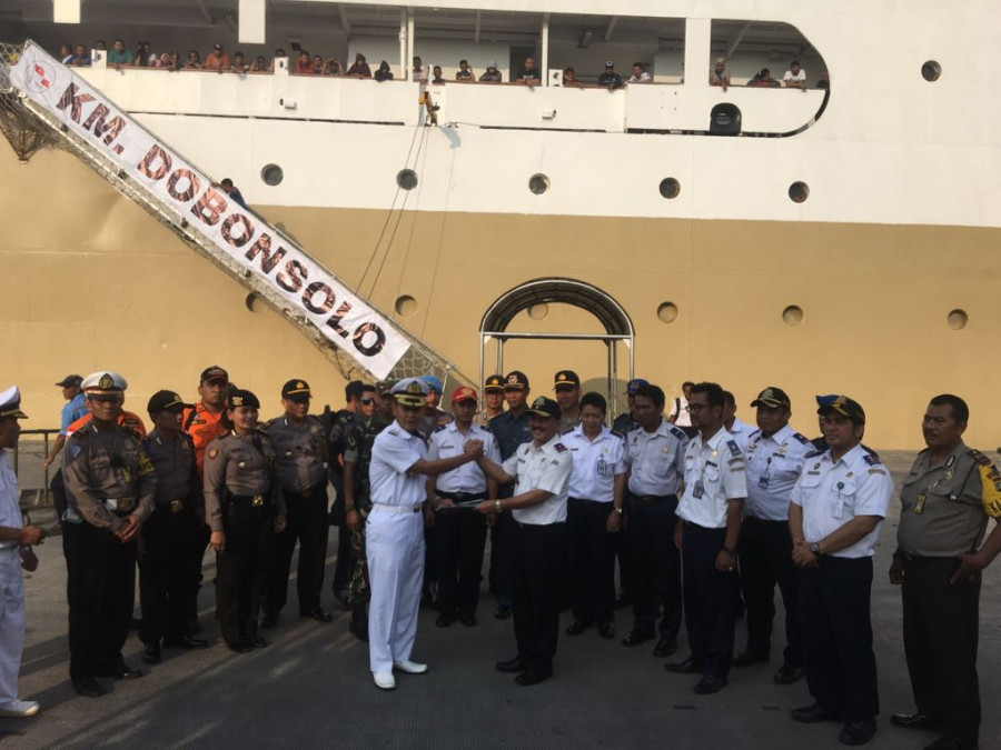 Kapal Perdana Mudik Gratis Sepeda Motor Dilepas