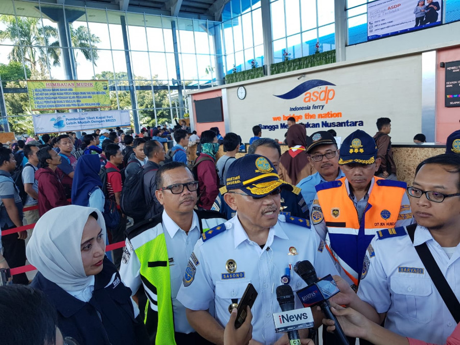 Arus Balik Pejalan Kaki Dari Bakauheuni Tercatat 45.662 Orang