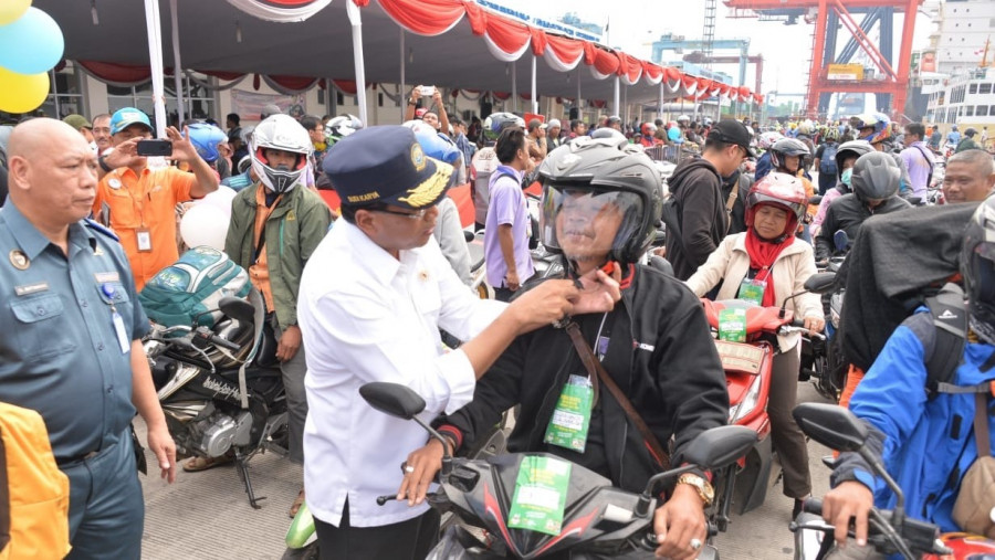 Okupansi Mudik Gratis Menccapai 70 Persen