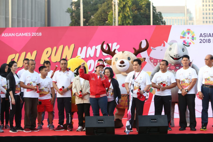 OCA Fun Run di Jakarta Libatkan 5.000 Peserta