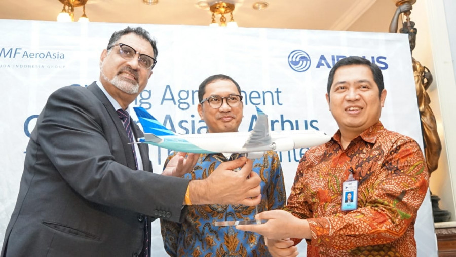 GMF dan Airbus Perpanjang Kerjasama Training Center