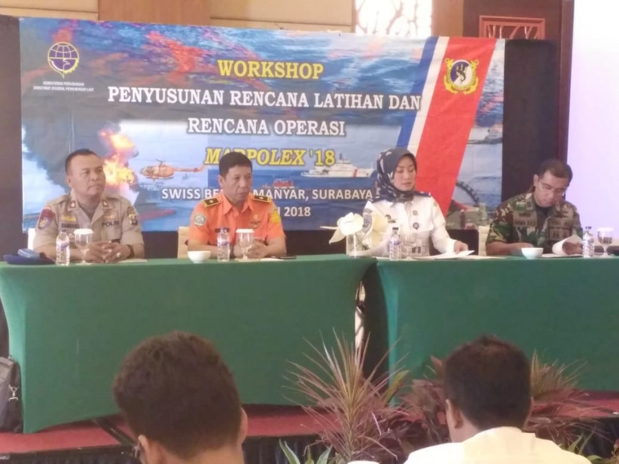 Ditjen Hubla Gelar Persiapan Marpolex 2018 di Surabaya