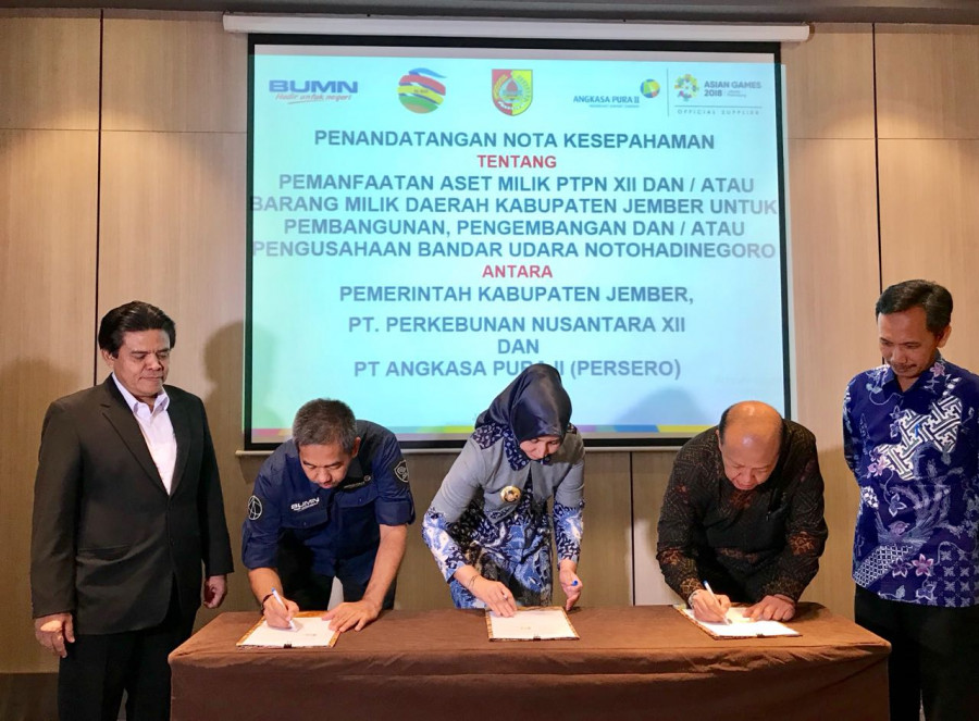 Bandara UPT-D Notohadinegoro Jember Diserahkan ke AP II