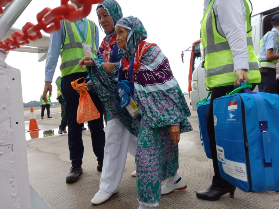 Embarkasi Banjarmasin Berikan Pelayanan Khusus Calon Jamaah Usia Lanjut