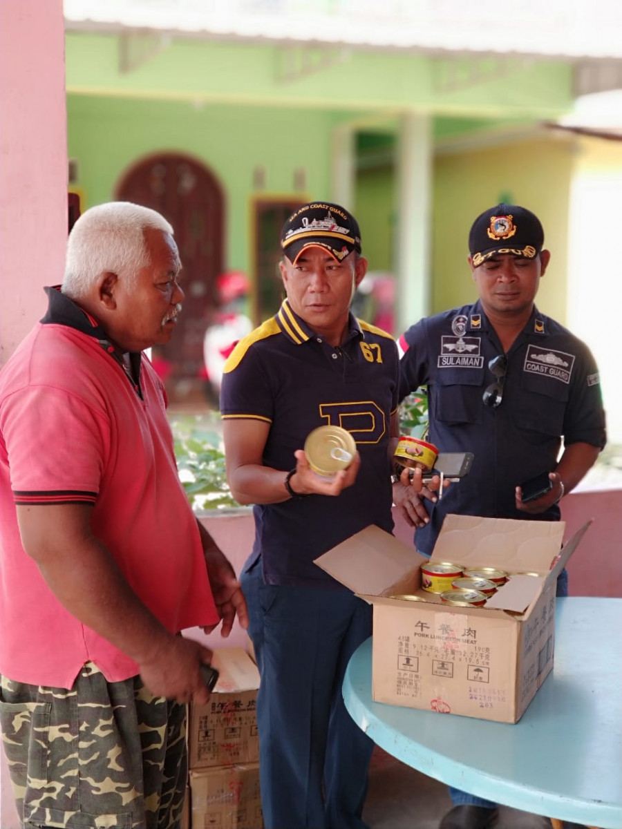 Kapal Kargo Pengangkut Daging Babi Ditangkap
