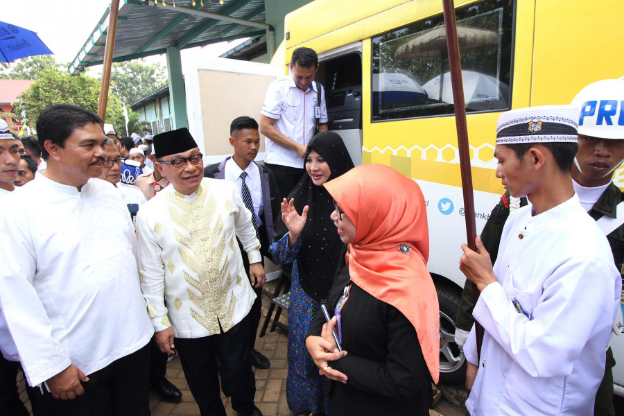 BTN Perkenalkan Aplikasi Fintech ke Ponpes Nurul Iman