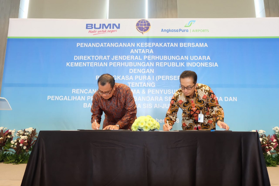 Pemerintah Serahkan Bandara Sentani dan Sis Al Jufri Palu Kepada AP I