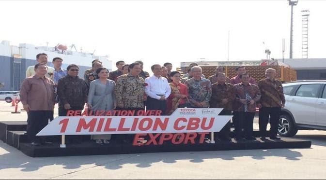 Presiden Pantau Ekspor Otomotif Ke Vietnam