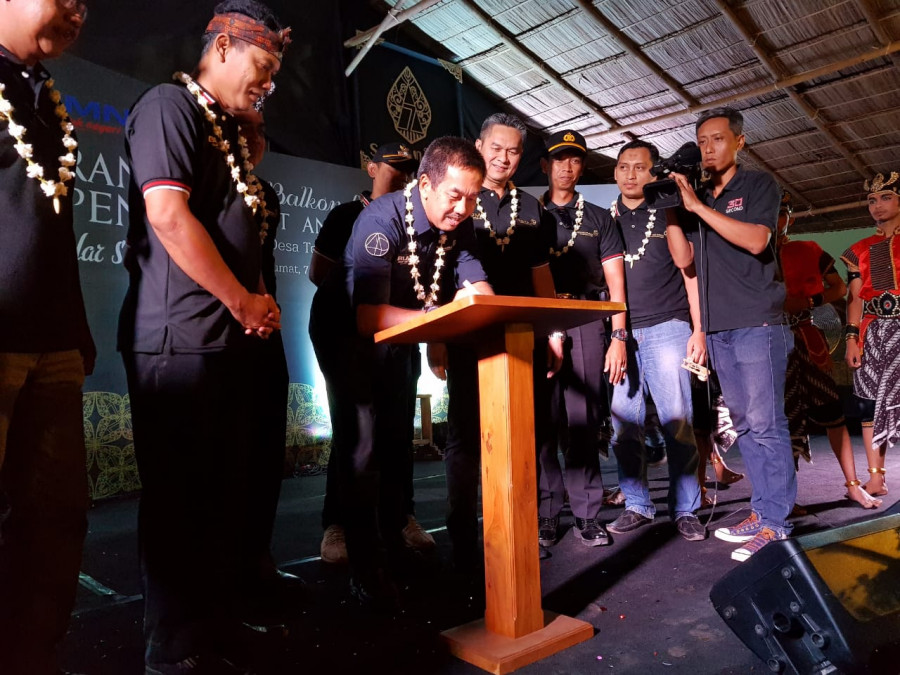 Dirut AP II Muhammad Awaludin Resmikan Balkodes Tegalarum