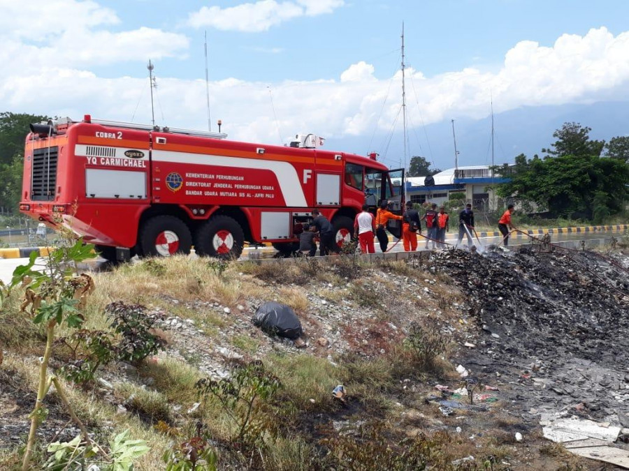 Percepatan Pemulihan Bandara SIS Aljufry Pasca Gempa