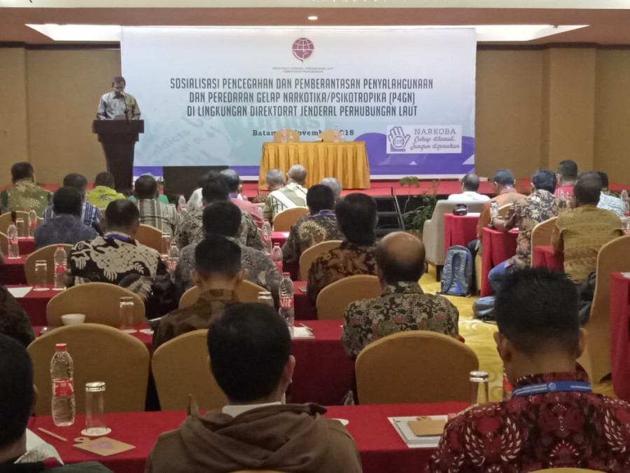 Ditjen Hubla Tangkal Penggunaan Narkoba di Pelabuhan Batam