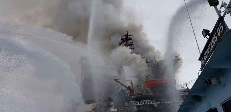 MV Golden Ocean Terbakar, 22 ABK Termasuk Nakoda Selamat