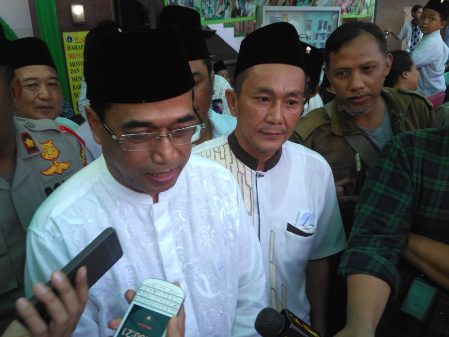 Menhub Ajak Warga Meruya Doakan Keselamatan Bangsa
