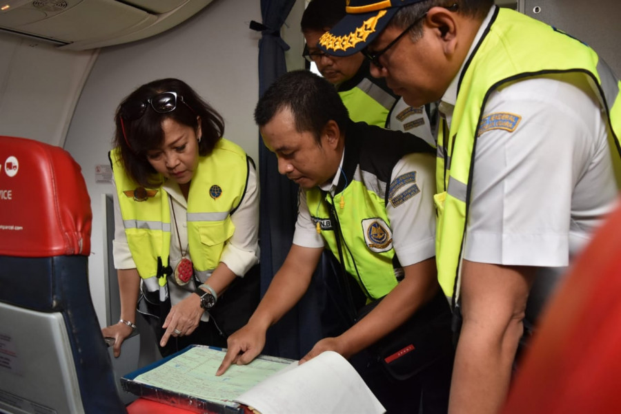 93 Persen Pesawat Pada Angkutan Nataru Telah Diperiksa Inspektur