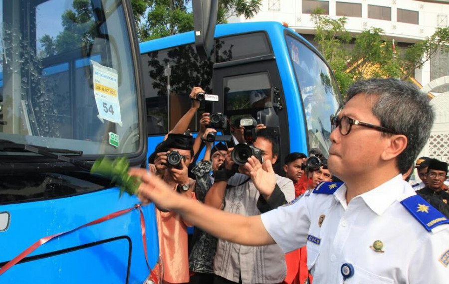 Pemkot Batam Kembali Menerima Bantuan Bus