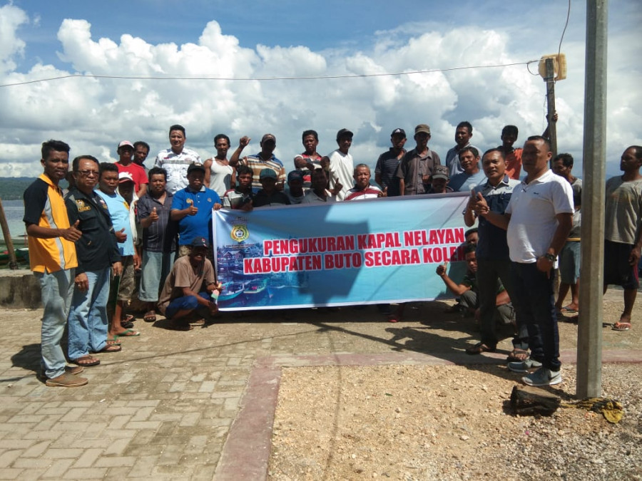 UPP Kelas I Baubau Sulteng Gelar Pengukuran Kapal Ikan