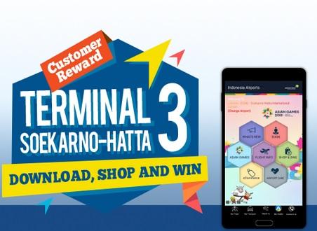 Airport Customer Reward T-3 Soekarno-Hatta Banjir Peminat