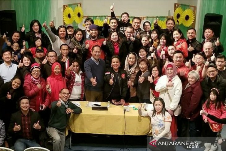 Rombongan TKN Jokowi - Ma'ruf ke Philadelphia Jaring Suara