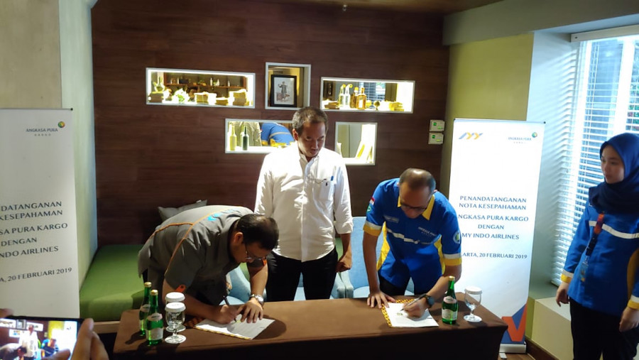 AP II Perkuat Bisnis Pengelolaan Kargo Udara di 16 Bandar Udara
