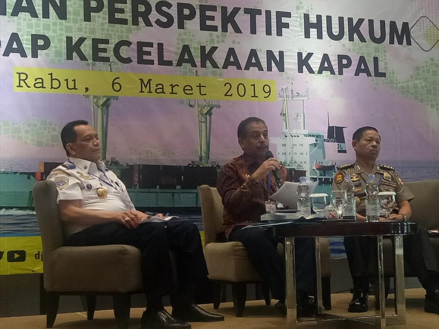 Persepsi Penegakan Hukum Ditjen Hubla Gandeng Stakeholder