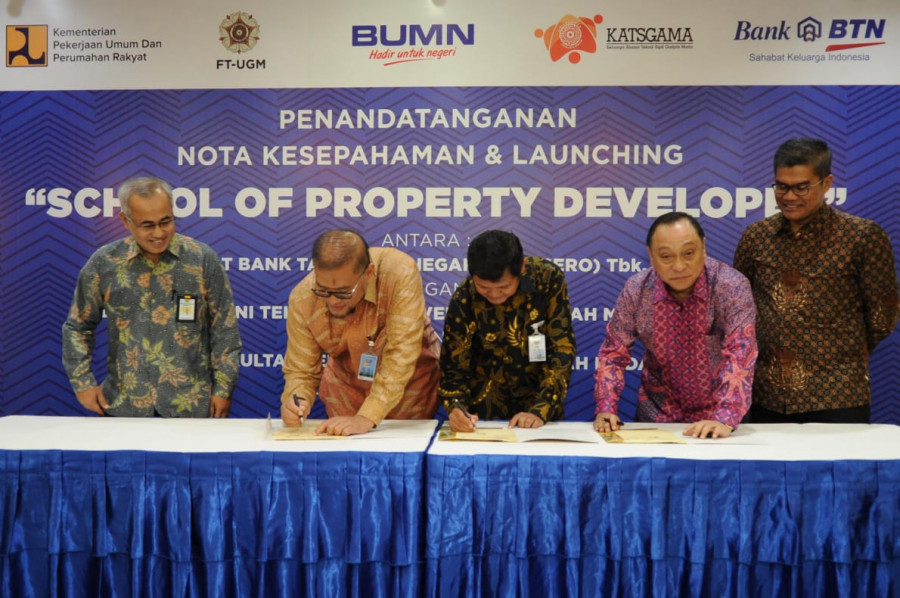 BTN dan UGM Dirikan School Of Property