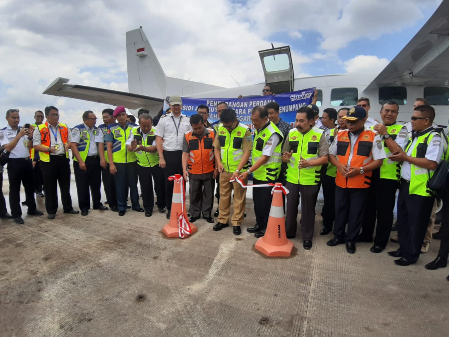 Penerbangan Subsidi Perintis di Tarakan Resmi Beroperasi.