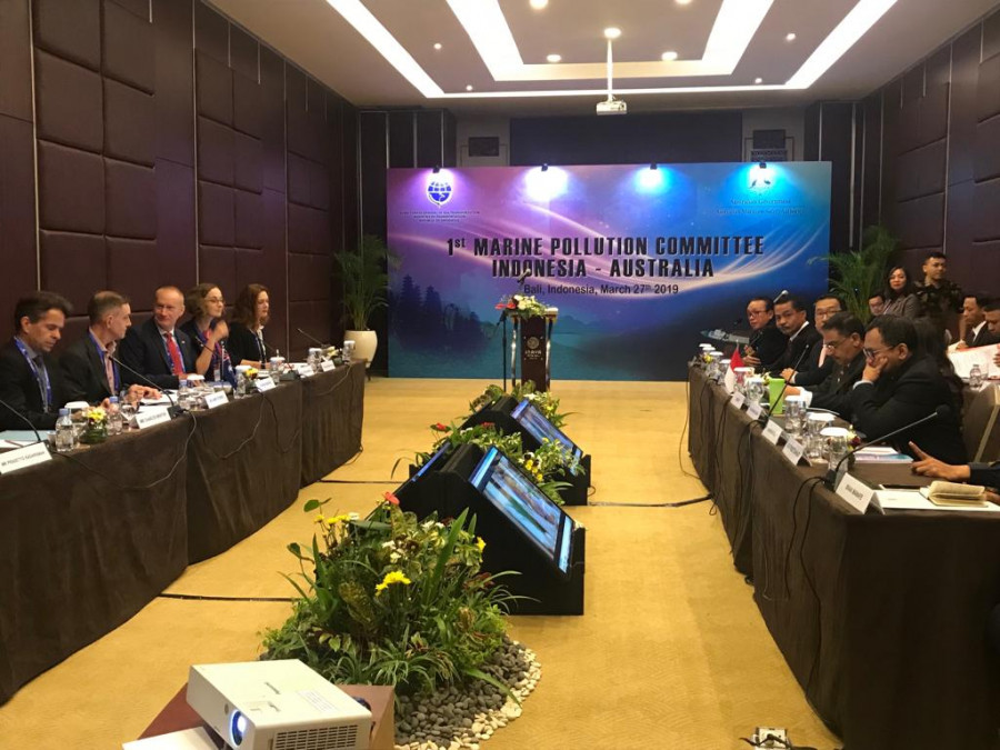 Indonesia - Australia Bahas Pencemaran Perairan