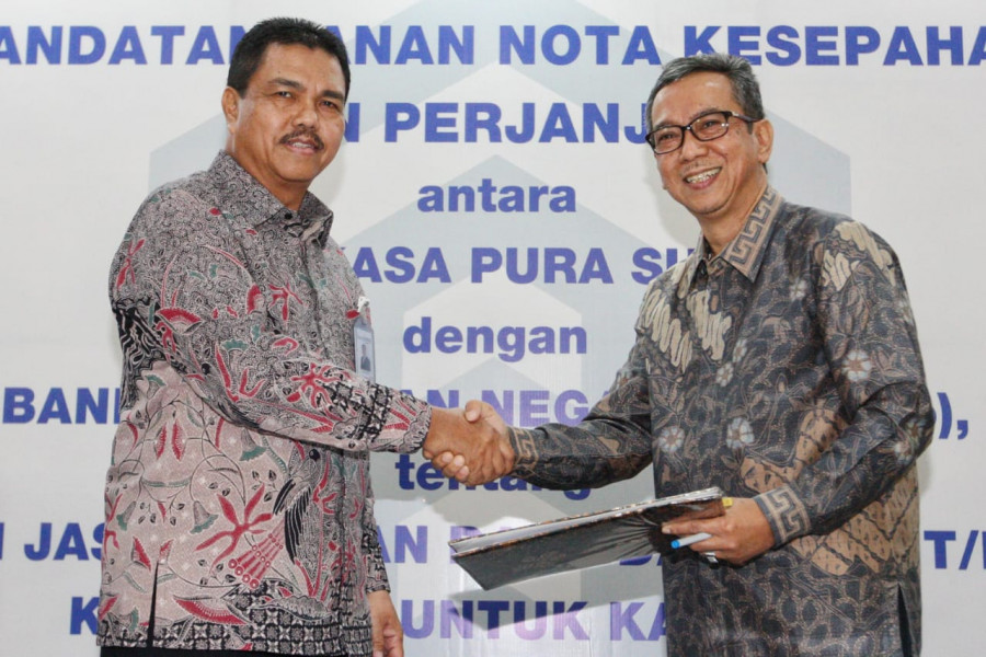 BTN Ganden PT Angkasa Pura Support
