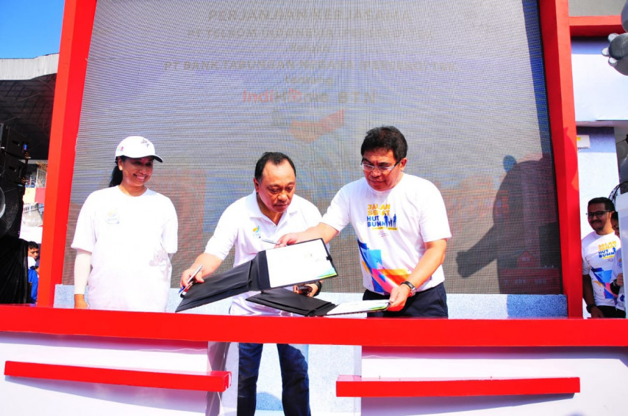 Tingkatkan Fee Based BTN Gandeng Telkom