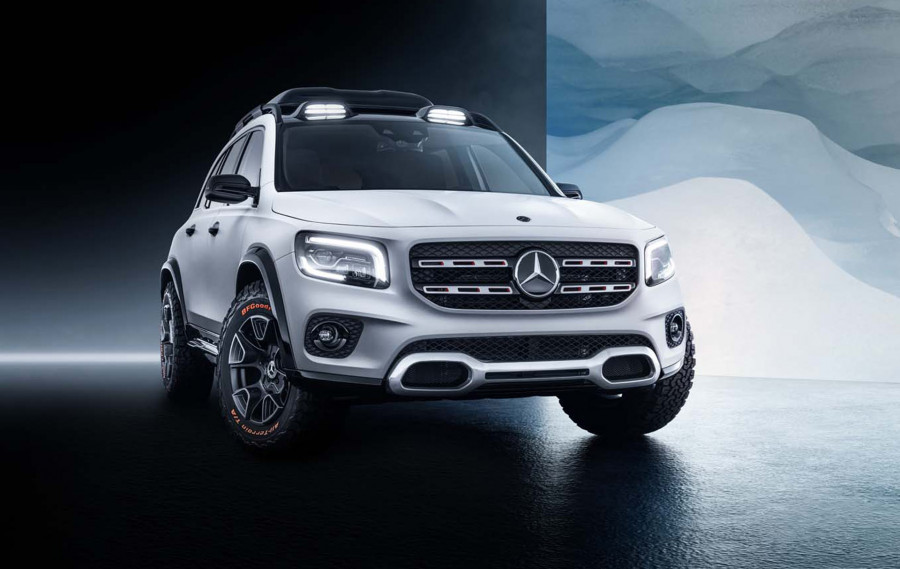 SUV Mercedes-Benz Concept GLB Lebih Lega